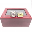 2pcs/set 2000 2012 Baltimore Ravens Super Bowl CHAMPIONSHIP RING,Hot sellin