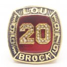 1961 1979 LOU BROCK 1985 HALL OF FAME RINGS