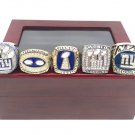 5pcs/set Super Bowl NFC 1986 1990 2007 2011 New York Gaints World