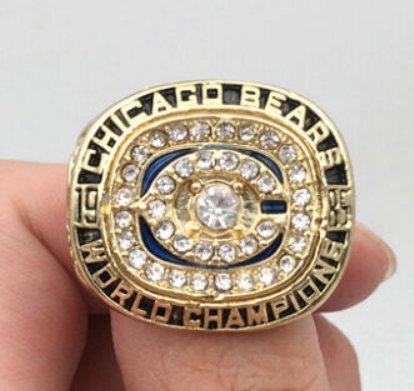 1985 Chicago Bears Championship Ring Fan Gift !!