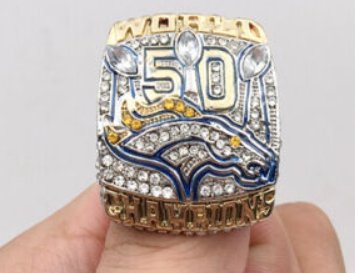 2015 Denver Broncos Championship Ring Manning !!