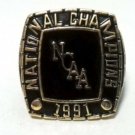 Defective 1991 Duke Blue Devils Armi Basketball Championship Ring size 11
