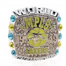 1949 Minneapolis Lakers BAA Basketball Champs replica championship ring