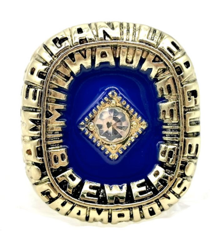 1982 Milwaukee Brewers Ring