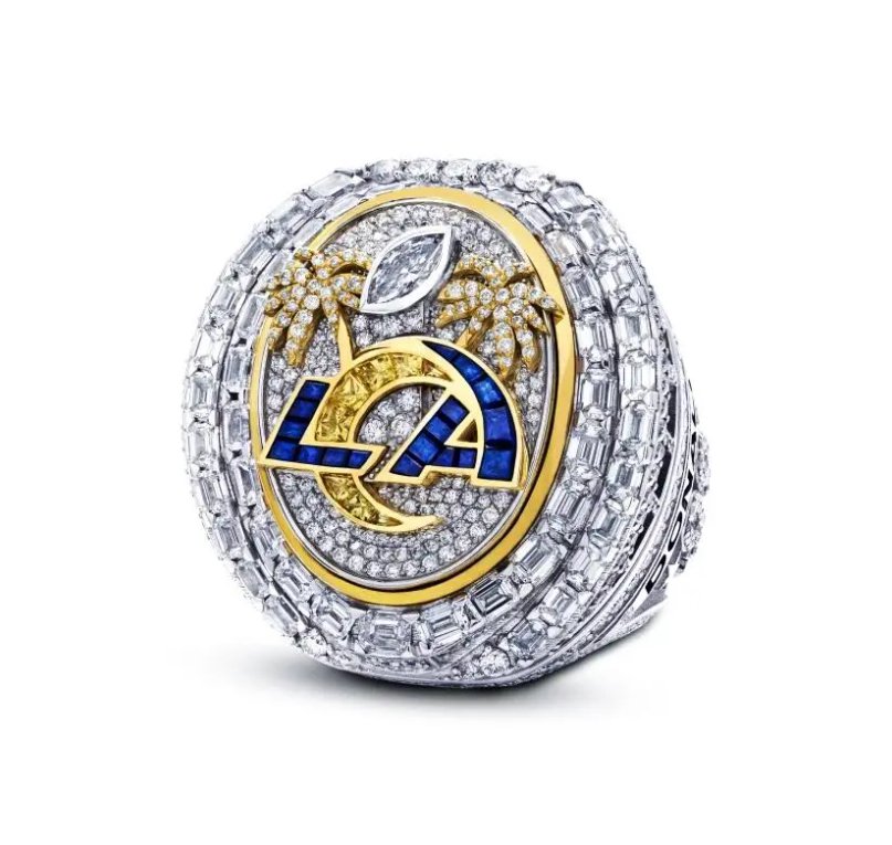 2021 Los Angeles rams ring