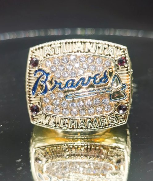 1996 Atlanta Braves ring