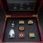 5pc Washington Redskins Championship ring Ring +NFL Trophy