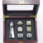 1948/1949/1960/1980/2004/2017 Philadelphia Eagle Ring +NFL Trophy