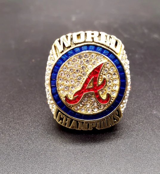 2021 New Atlanta braves ring Ship next week " Fried "