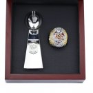 2019 Kansas Super Bowl Championship ring and NFL Trophy