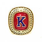 Kansas Jayhawks “K” Letterman replica ring