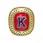 Kansas Jayhawks &acirc;��K&acirc;�� Letterman replica ring