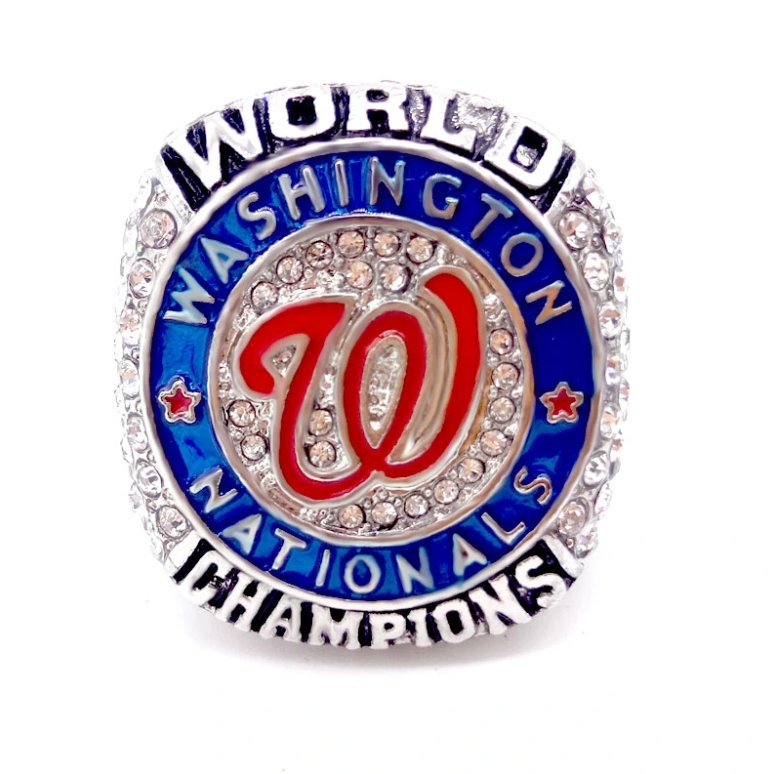 2019 Washington Nationals ring