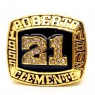 copy of Drop shipping 1955-1972 ROBERTO CLEMENTE HALL OF FAME World Championship ring