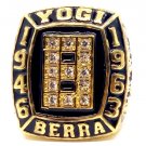1946 1963 yogi berra World Championship ring size11