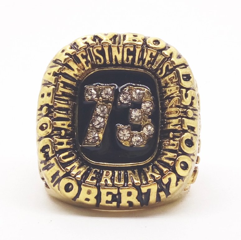 #73 BARRY BONDS World Championship ring size11