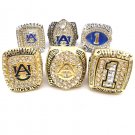 2010-2010-2010-2010-2004-2013 Auburn Tigers Championship Ring-