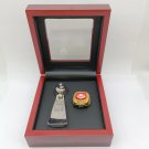 1969 KC Chiefs Championship ring and NFL Trophy