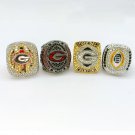 4 pcs box SET 2022 Georgia Bulldogs Championshio rings