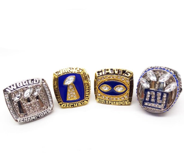 1986-1990-2007-2001 Championship ring size11