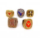 2017-1999-1969- 2005-2005 Texas Longhorns world series Championship ring size11