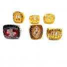 1981-1994-1988-1989-1984-2012 San Francisco 49ers world series Championship ring size11