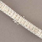 3 ctw. Diamond Sterling Silver Bracelet