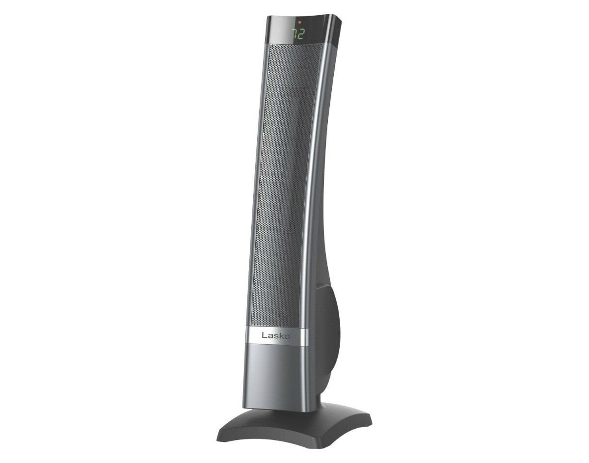 Lasko CT30710 Tower Indoor Heater Silver