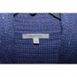 Classiques Entier XS PXS Solid Blue Purple Cowl Neck Sweater Long Sleeve Wool PP