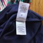 $165 0 Laundry by Shelli Segal V-Neck Striped Jersey Cap Sleeve Knot Blue Red