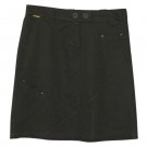NWOT Lolë 2 UPF 50+ SKIRT QUICK DRY GRAY COTTON ELASTANE XS PXS PP Women's Olive