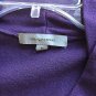 XS Classiques Entier Purple Silk Blend Sweater Women's PXS 3/4 Sleeve Knit Top