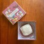 Fragonard HELIOTROPE GINGEMBRE Ginger Perfumed Soap 5.3oz Glass Dish Set FRANCE