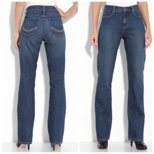 $104  Not Your Daughter's Jeans Blue Barbara Modern Bootcut Stretch Jeans