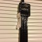 $38 NWT Steven by Steve Madden Black Croc Embossed Belt Leather S/M
