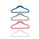 $16 NWT Set of 5 Joy Mangano Huggable Hangers Kids Blue