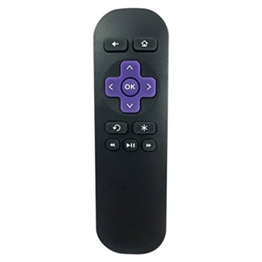 Replacement Remote Control 1 Year Warranty Compatible with Roku Models Roku 1 (Lt, Hd); Roku 2 (Xd, 