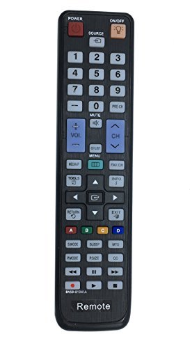 New BN59-01041A Replaced Remote fits for Samsung HDTV UN40C5000QF LN32C550J1F LN37C550J1F LN40C610N1