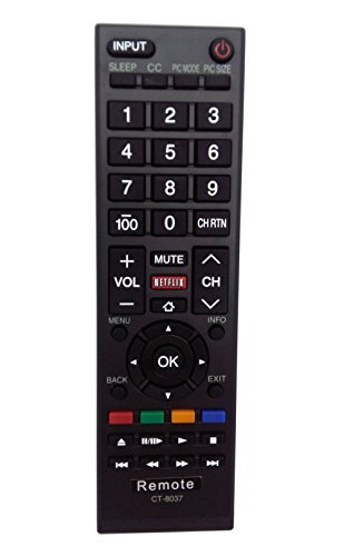 New Remote CT-8037 ct8037 fit for TOSHIBA 40L3400 40L3400U 50L3400 50L3400U 58L5400 58L5400U 58L5400