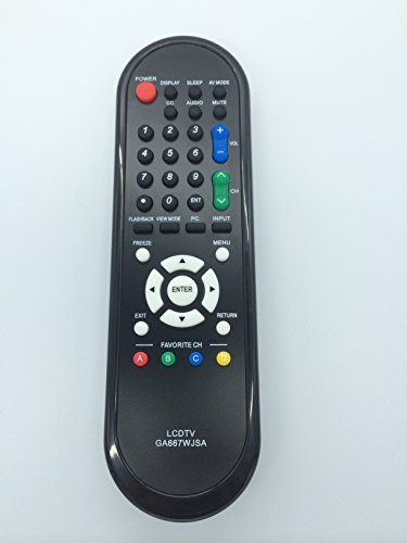 New Replaced Ga667wjsa Remote Fit for Sharp TV Lc-32d44 Lc-32d44u Lc-32d47 Lc-32d47u Lc-32d47ua Lc-3