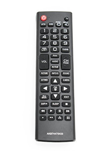 New AKB74475433 Remote Replacement fit for LG TV 32LF5600 42LF5600 32LB520B 49LX341C 49LX540S 42LX33