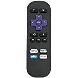 New Replace Remote IR Remote fit for Roku 1 2 3 4 LT HD XD XS With 4 Easy Shortcut Keys NETFLIX , NO