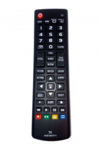 Replacement AKB73975711 Remote Control Replacement for LG 22LY340C 42LB5500 49LB5500 47LB5900 50LB60