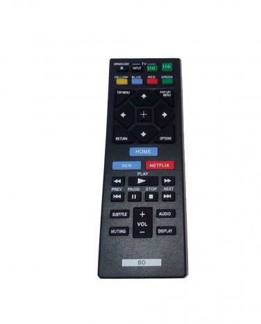 Replacement Remote Control for Sony BDPBX52 BDPS3200 BDPS5200E BDPS6200 BD Blu-Ray DVD Disc Player