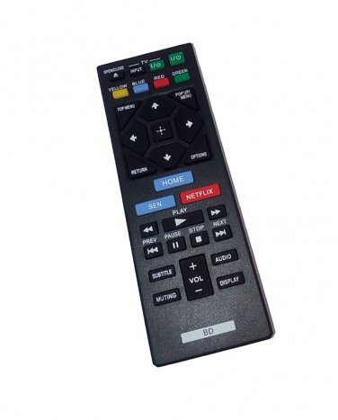 Replacement Remote Control Compatible for Sony BDPBX520 BDPS1200 BDPS5200 BDPS6200/E BD Blu-Ray DVD 