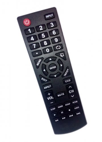 Replacement Remote Control Compatible for Insignia NS24D510NA15 NS-32D312NA15 NS32D200NA14 NS-32D512