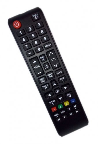 Replacement Remote Control Compatible for Samsung UN40J6200AFXZA UN48JU640DF UN50J5200AFXZA UN55J620
