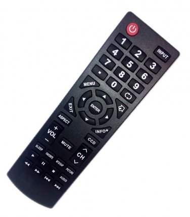 Replacement Remote Control Compatible for Insignia NS-28D310NA15 NS32D310NA15 NS-24D510NA15 NS32D512