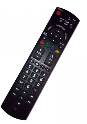 Replacement Remote Control Compatible for Panasonic TCL37U3 TC-L37E3 TCP46X3 TC-P46S30 TCL32X30 TCP5
