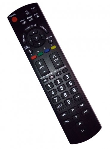 Replacement Remote Control Compatible for Panasonic TCL32E3 TC-L32C3 TCP42S30 TC-L42U30 TC32LX34 TC-
